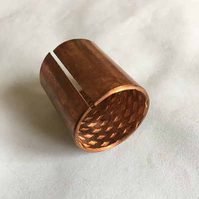 E90 TIN Bronze Bushing Sleeve ความจุสูงในการหล่อลื่นด้วยตนเอง
