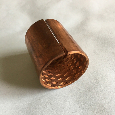 E90 TIN Bronze Bushing Sleeve ความจุสูงในการหล่อลื่นด้วยตนเอง